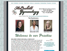 Tablet Screenshot of drmccaskill.com